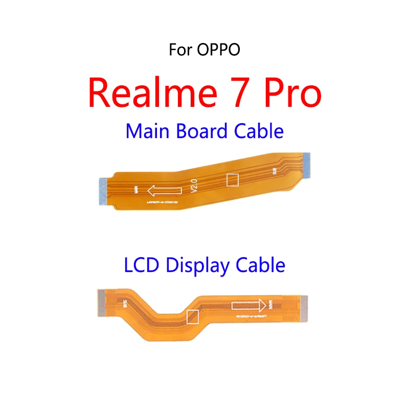LCD Display Connect Motherboard Cable Main Board Flex Cable For OPPO Realme 7 Pro