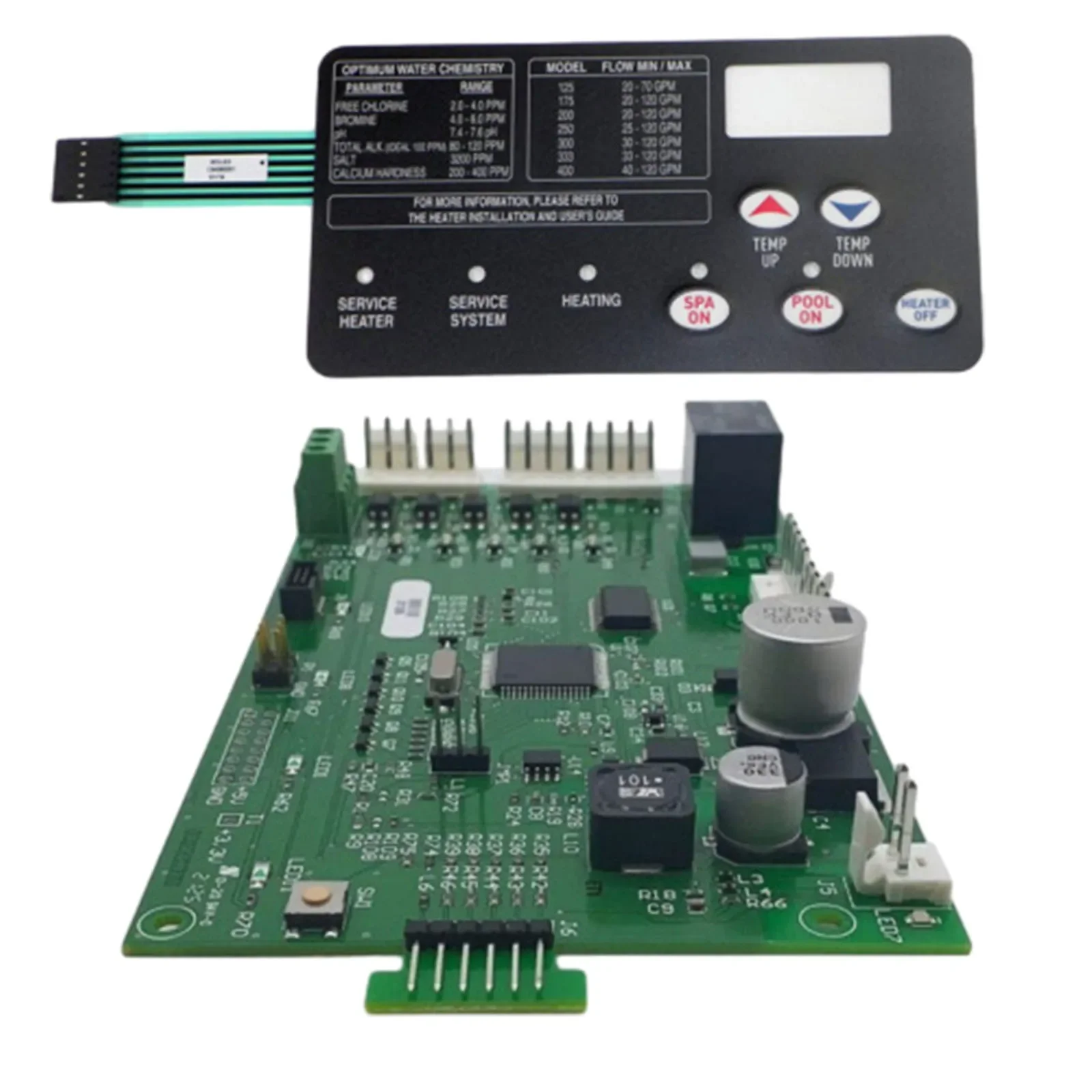 Upgrade Your Swimming Experience with Control Board Kit and 472610Z Switch Pad for Pentair MasterTemp LP Heater