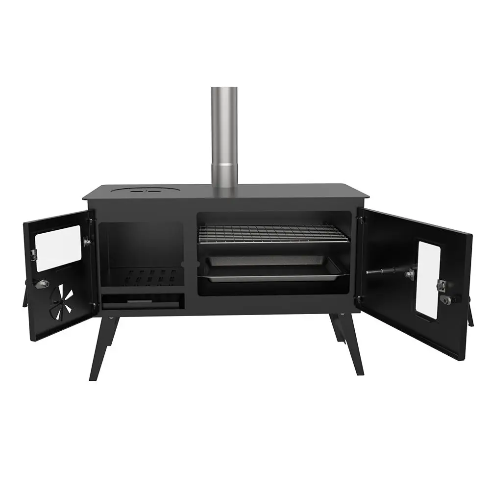 

STLFModern Design Outdoor Freestanding Wood-Burning Stove Oven High Quality for Camping & Barbecuing Outdoor Wood Stove