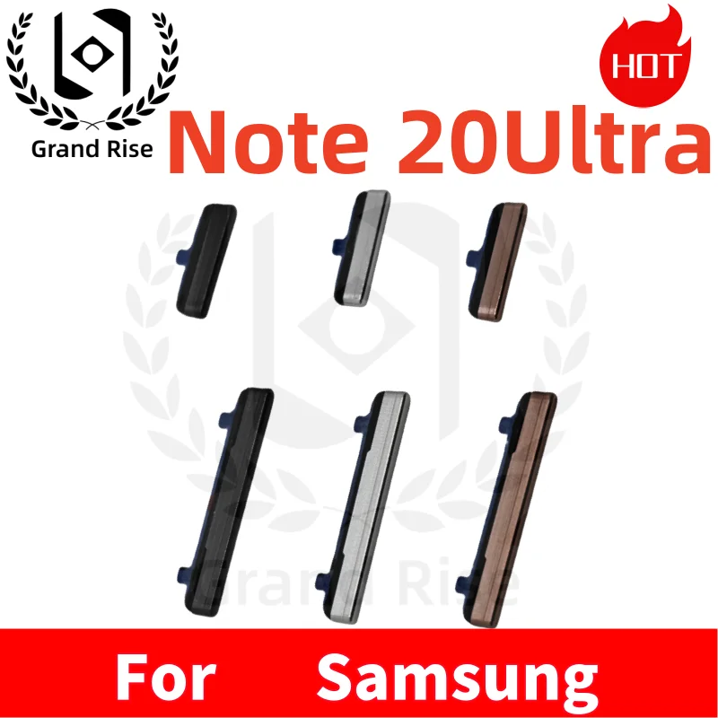 

1 Set New Side Volume Buttons For Samsung Galaxy Note 20 Ultra Volume Up Down Buttons Keys Side Button
