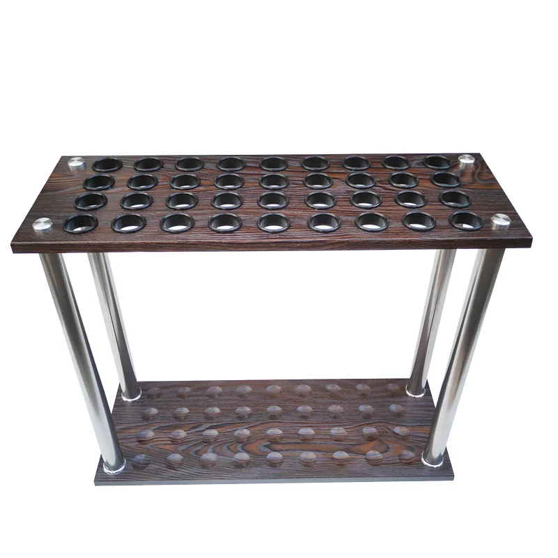 36 Holes Billiard Cue Holder Wall Mount Pool Snooker Accessories Cue Storage Rack