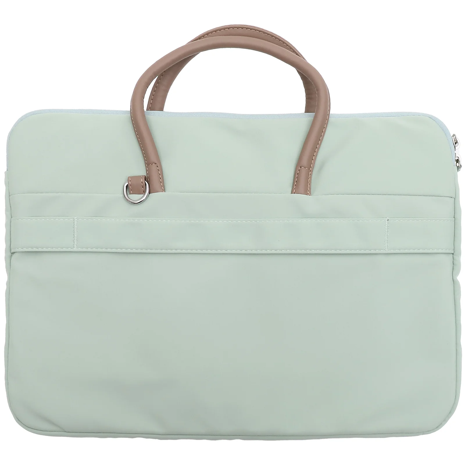 

Laptop Bag 15 16.1 Inch Green Shoulder Notebook Case for Travel Business Trip Water Resistant Polyester