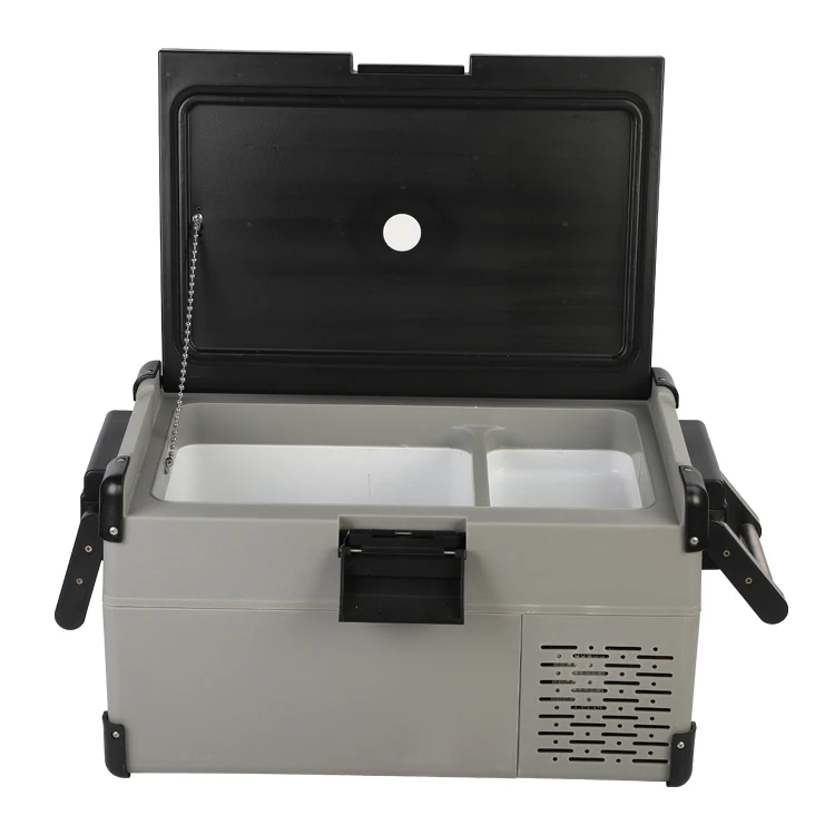 Mais vendido 12v 24v portátil mini geladeira de carro com com compressor para refrigerador portátil ao ar livre freezer para acampamento ao ar livre