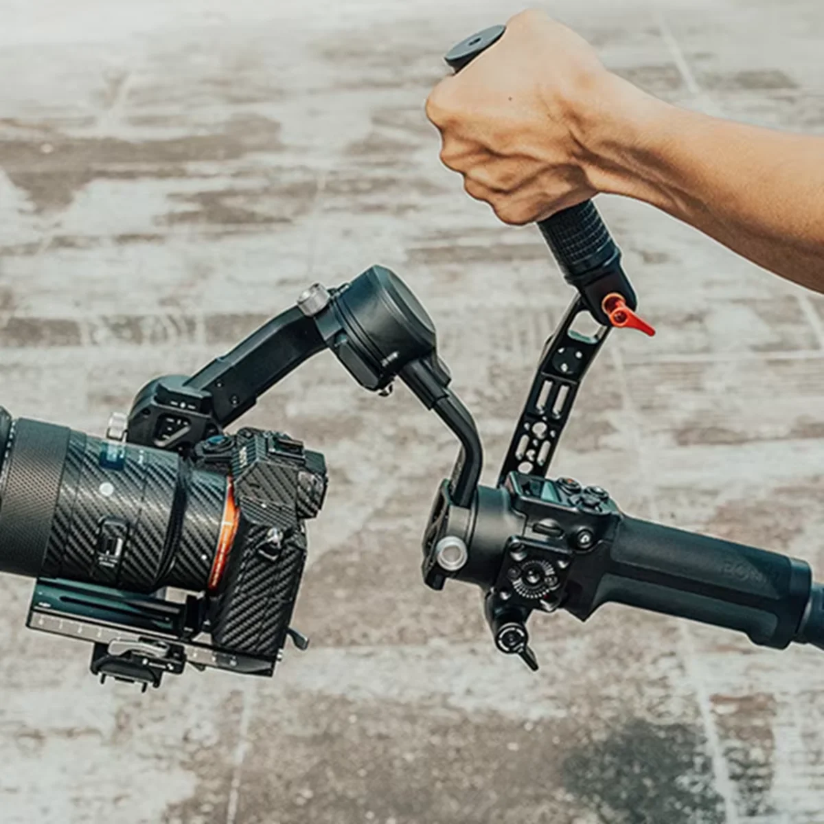 Empuñadura de eslinga ajustable Compatible con estabilizador de cardán DJI RS4/RS4 PRO/Ronin S3/Ronin S3 Pro/RS3 Mini/Ronin S2/Ronin SC2