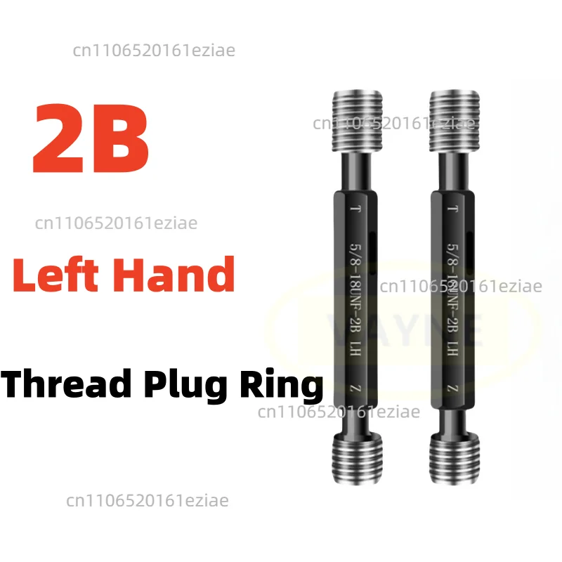 2B Left Hand UNC UNF UNS Gauges American Standard Fine Thread Plug Gauge 2-56 6-32 10-24 5/8 1/2 3/4 9/16 7/8 1/4 Measure Tools