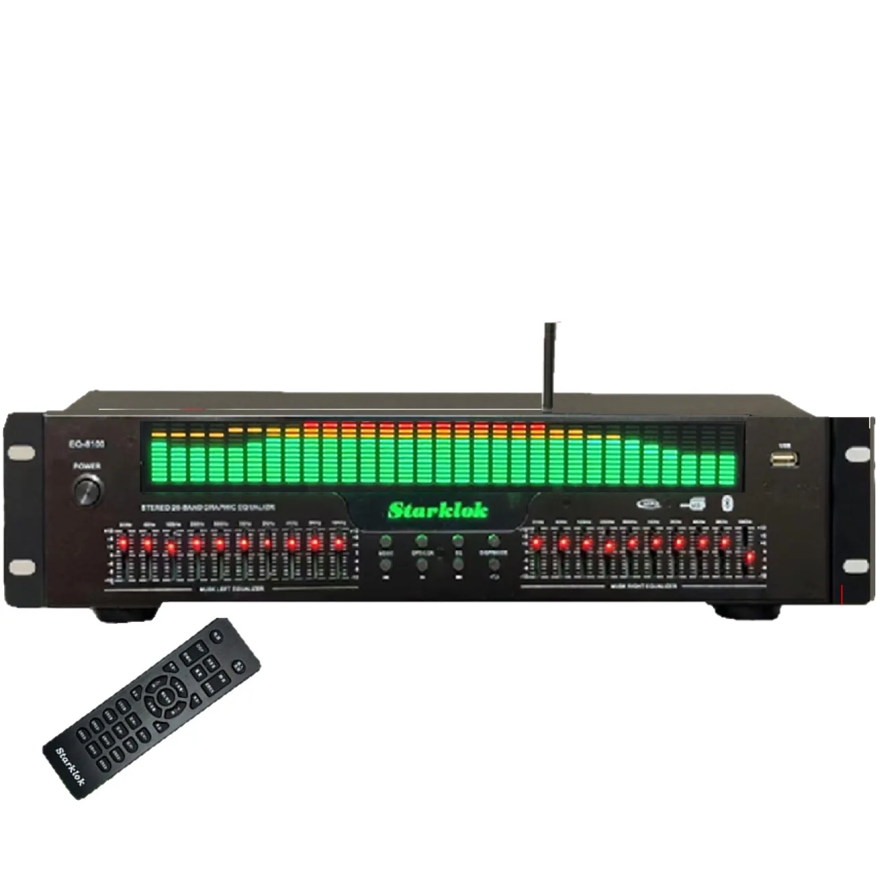 Professional Hi-Fi Preamp Player EQ Equalizer for Bluetooth 5.4 Optical Coaxial & Digital Audio Decoder Fiber Optic Equipment