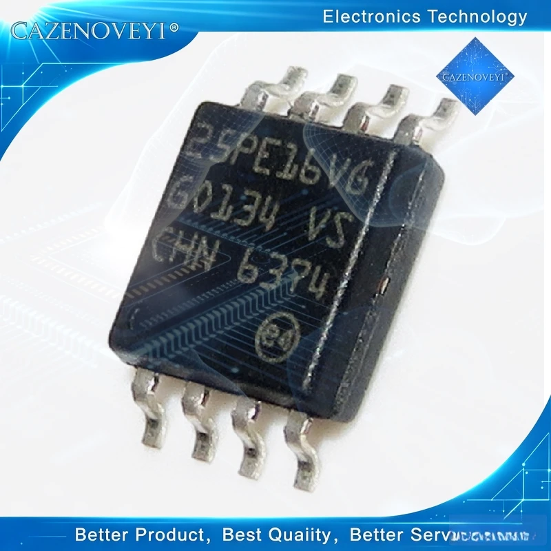 (5-10-20-30-100PCS) 25PE16 25PE16VG SOP-8 M25PE16-VMW6TG
