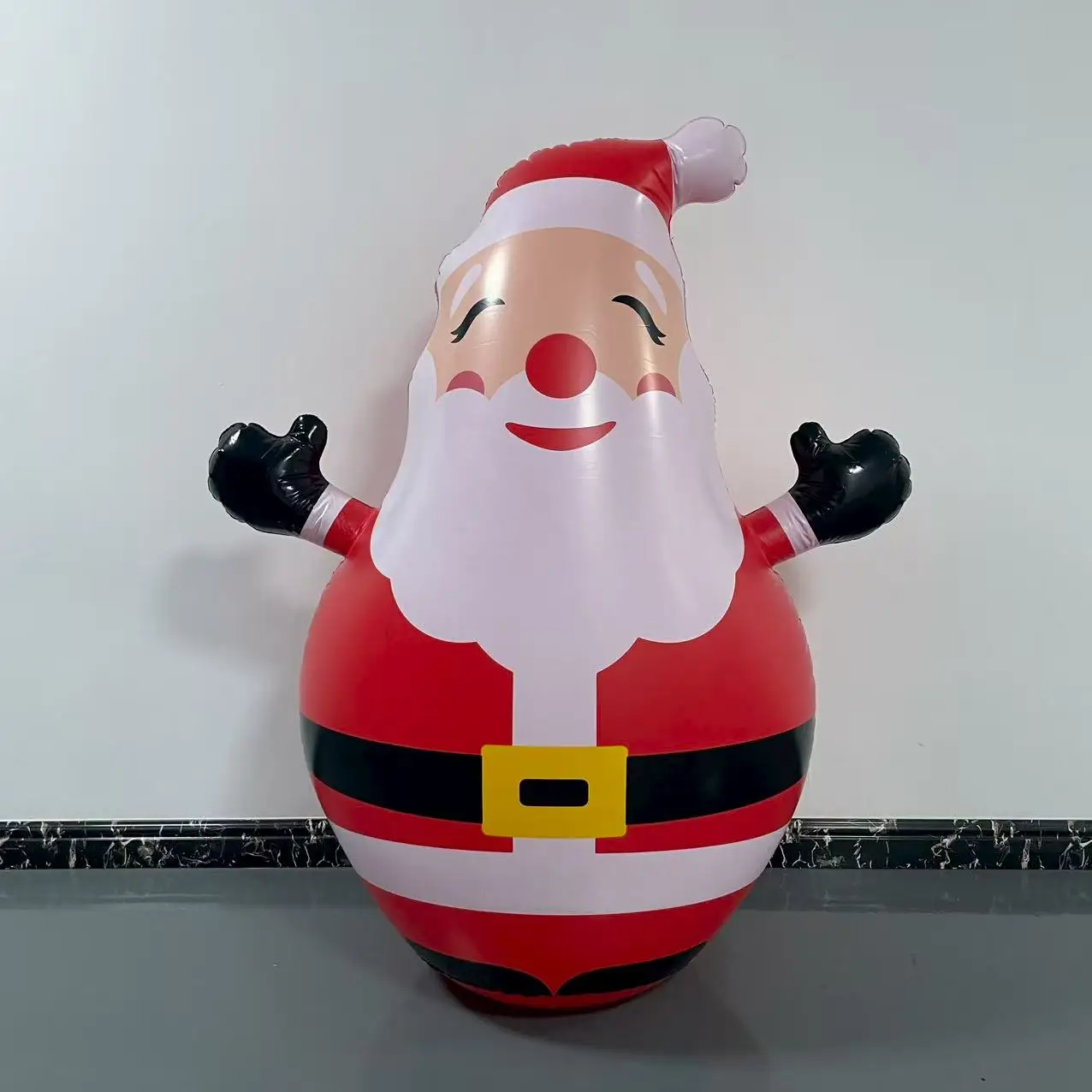 Inflatable Santa Claus PVC Wee Man Christmas Decoration for Outdoor Courtyard Mall Decorations Festive Activity Props