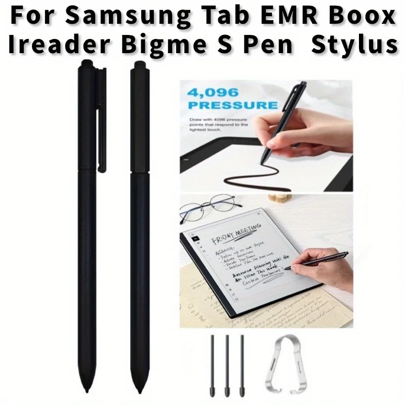 Electromagnetic Pen for Samsung Tablets  S6 S7 S9 S10 with 4096 Pressure Sensitivity Tilt Support and Electronic Eraser Function