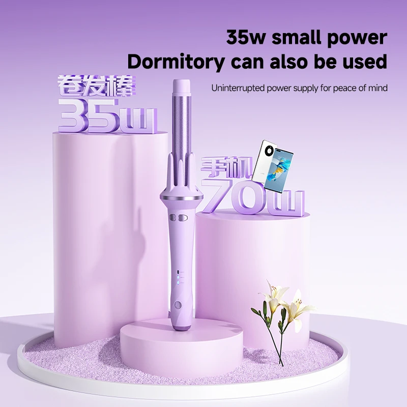 Bigoudi automatique 28mm/32mm, fer à friser à grande vague, Anion, chauffage rapide, style professionnel, baguette à friser