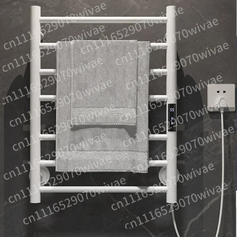 Stainless Steel Electric Towel Warmer, Smart Constant Temperature Heated Rack for Bathroom Home Hotel Use