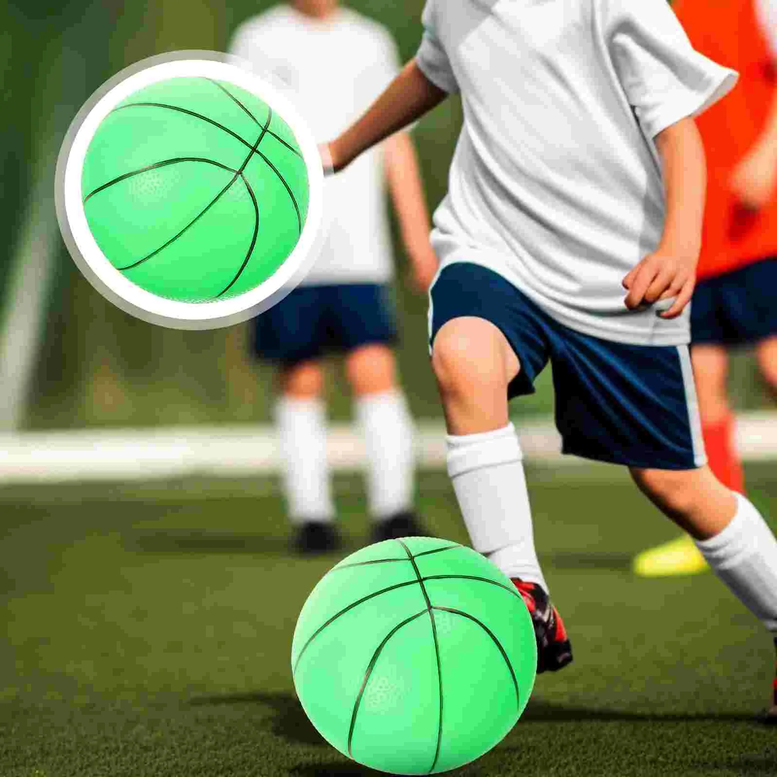 

Luminous Basketball Glowing Toy Outdoor Boys Kids Room The Dark Toddler Pvc Training Mini