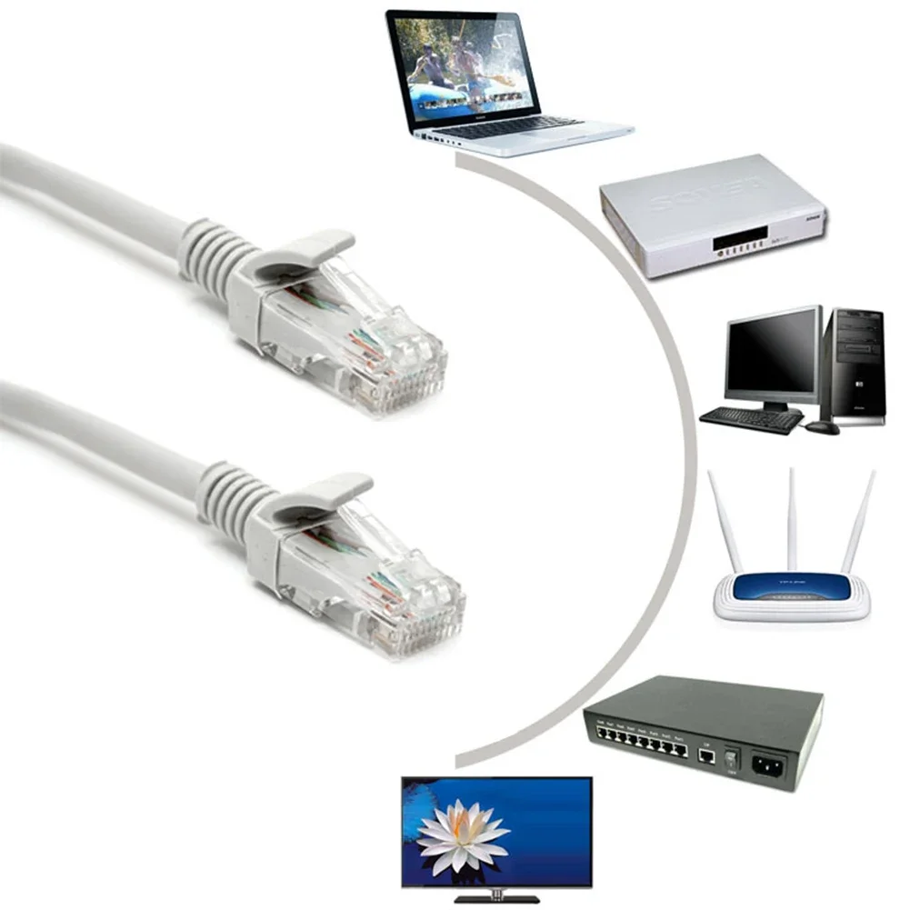 10M Ethernet Cable High Speed RJ45 LAN Network Cable Router Computer Cable Internet Network Patch Cord for PC Router image 5