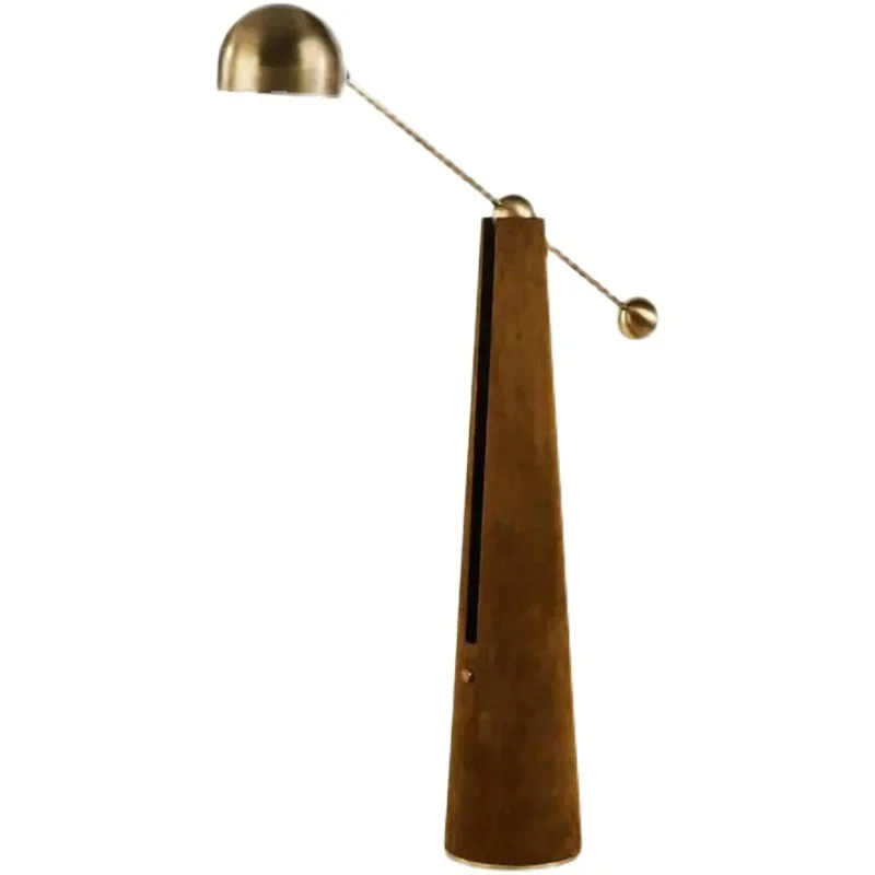 

Light luxury Nordic living room sofa floor lamp simple personality bedroom bedside model room creative fishing floor lamp