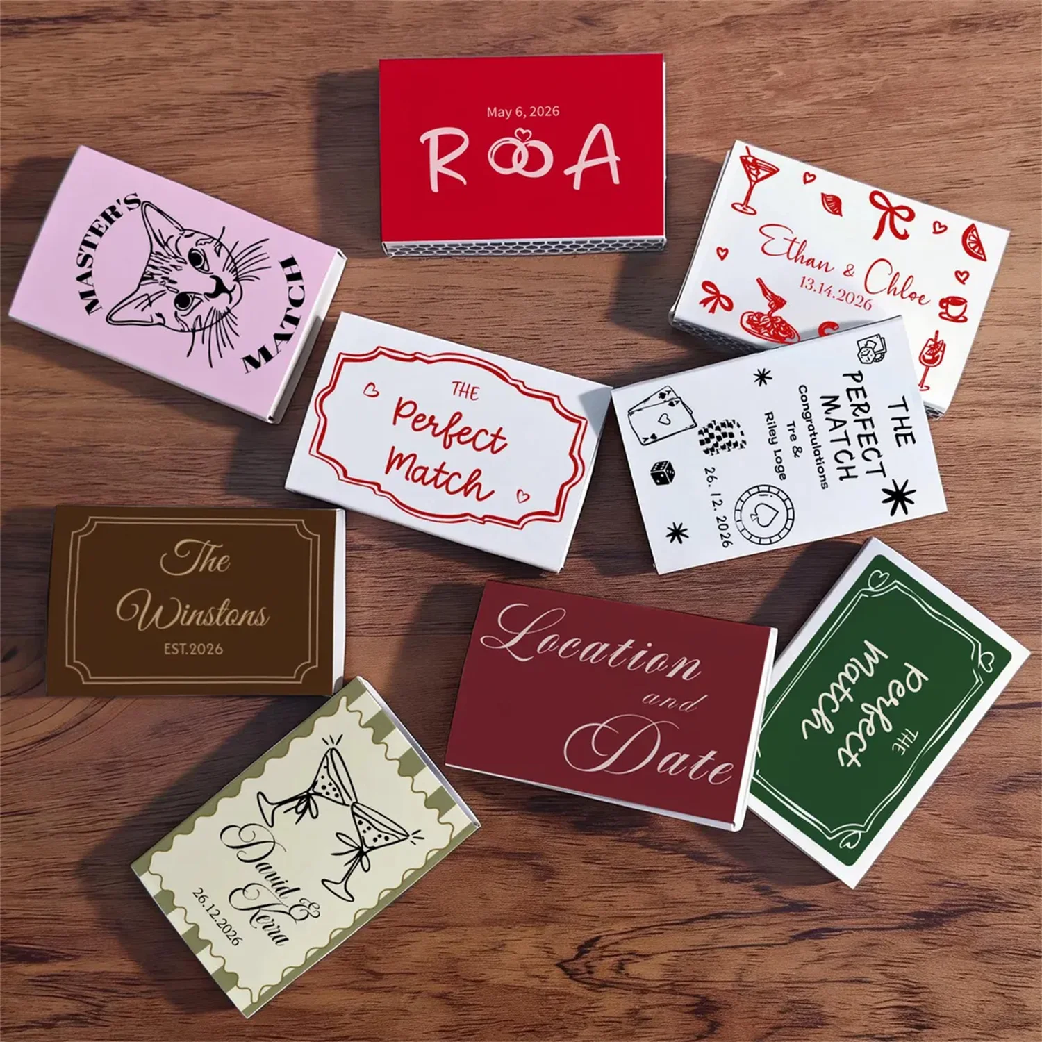 Boîtes d'allumettes personnali - Wedding Supply In Bulk avis et prix