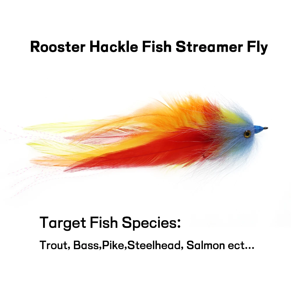 Elllv Streamer Mosca Salmón Agua Salada - imagen 3