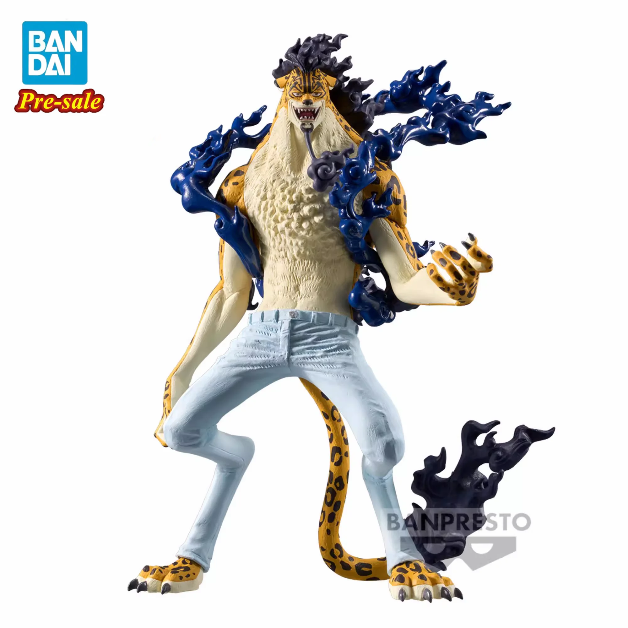 

Original BANPRESTO KOA One Piece Rob Lucci Leopard King Of Artist Anime Action Figure Toys PVC Model Collector Birthday Gift