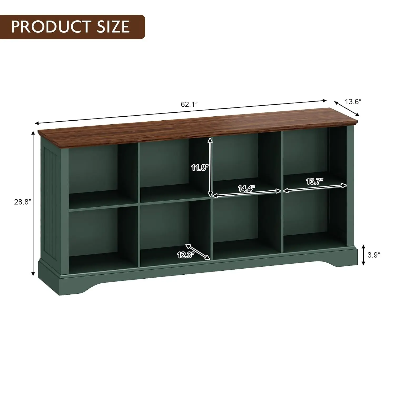 8 Cube Storage Organizer, 62