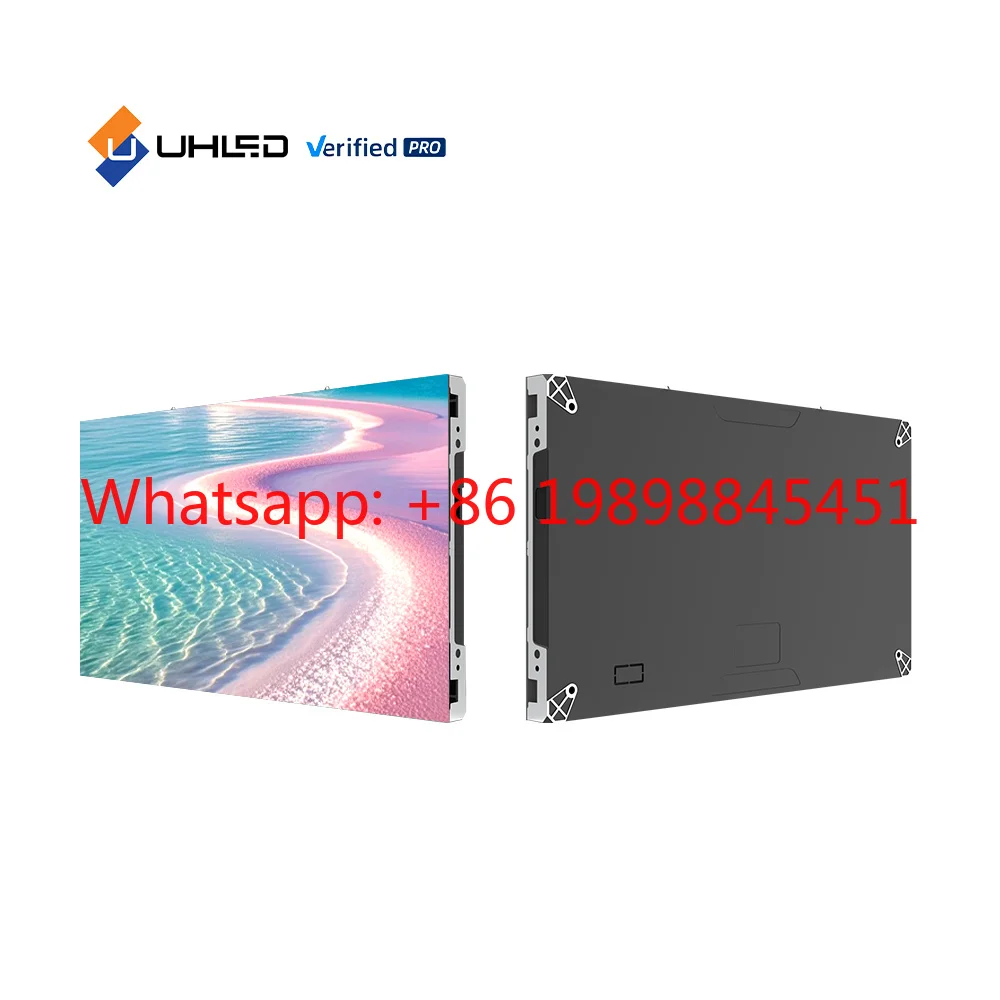 Panel de Pantalla LED Micro UHLED para Video Wall P1.25mm P1.56mm, Sistema de Disipación de Calor para Centro de Comando y Datos