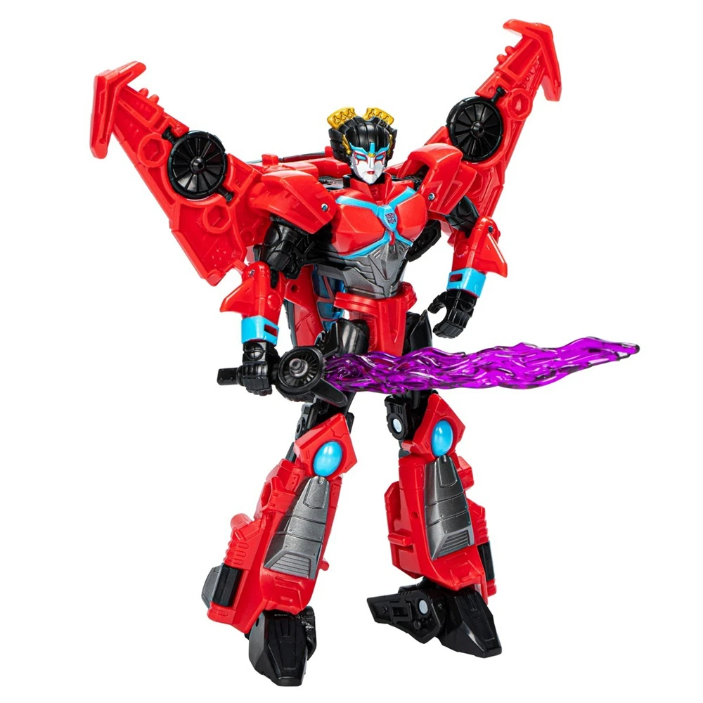 Hasbro Transformers Toys Legacy United Deluxe Class Series Chase Bumblebee Magneous Windblade Action Figure