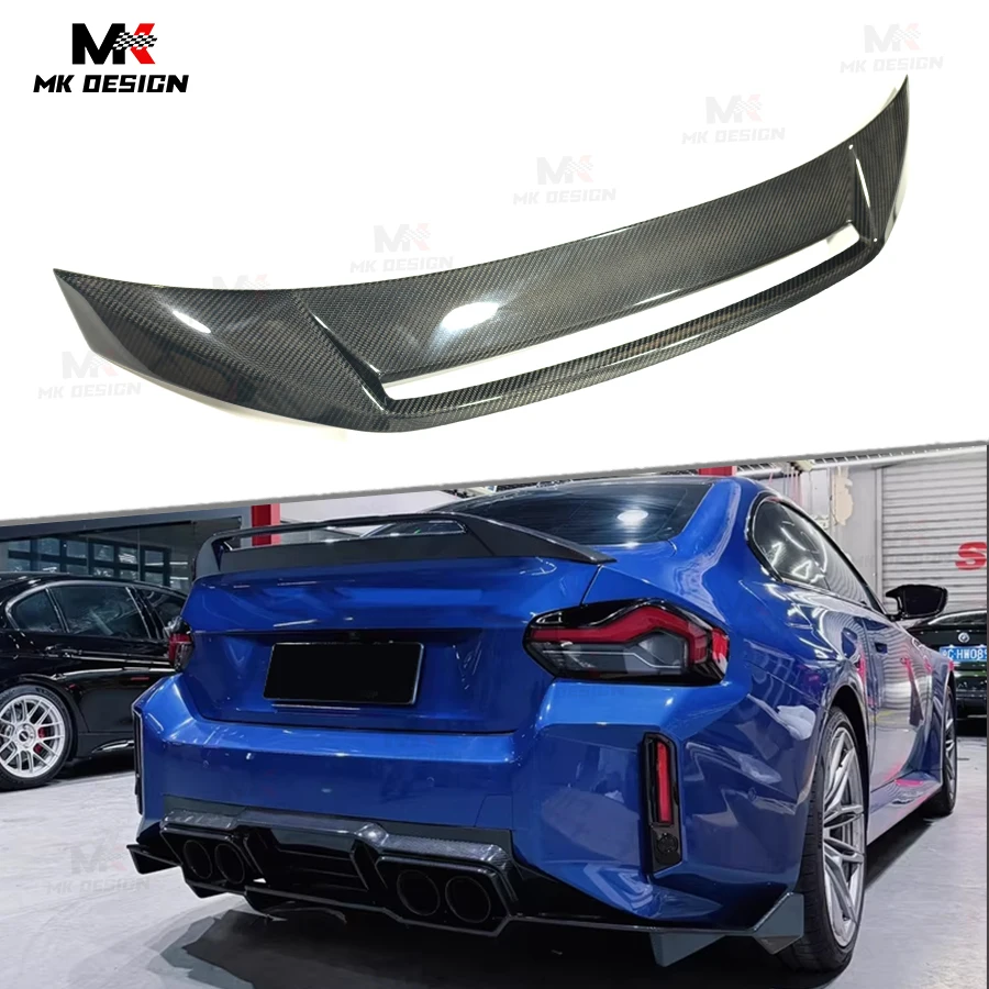 

Carbon Fiber ALP Style Rear Spoiler Trunk Lip for BMW G87 M2 G42 M240i 2022-IN Rear Trunk Lip Spoiler Wing Auto Parts