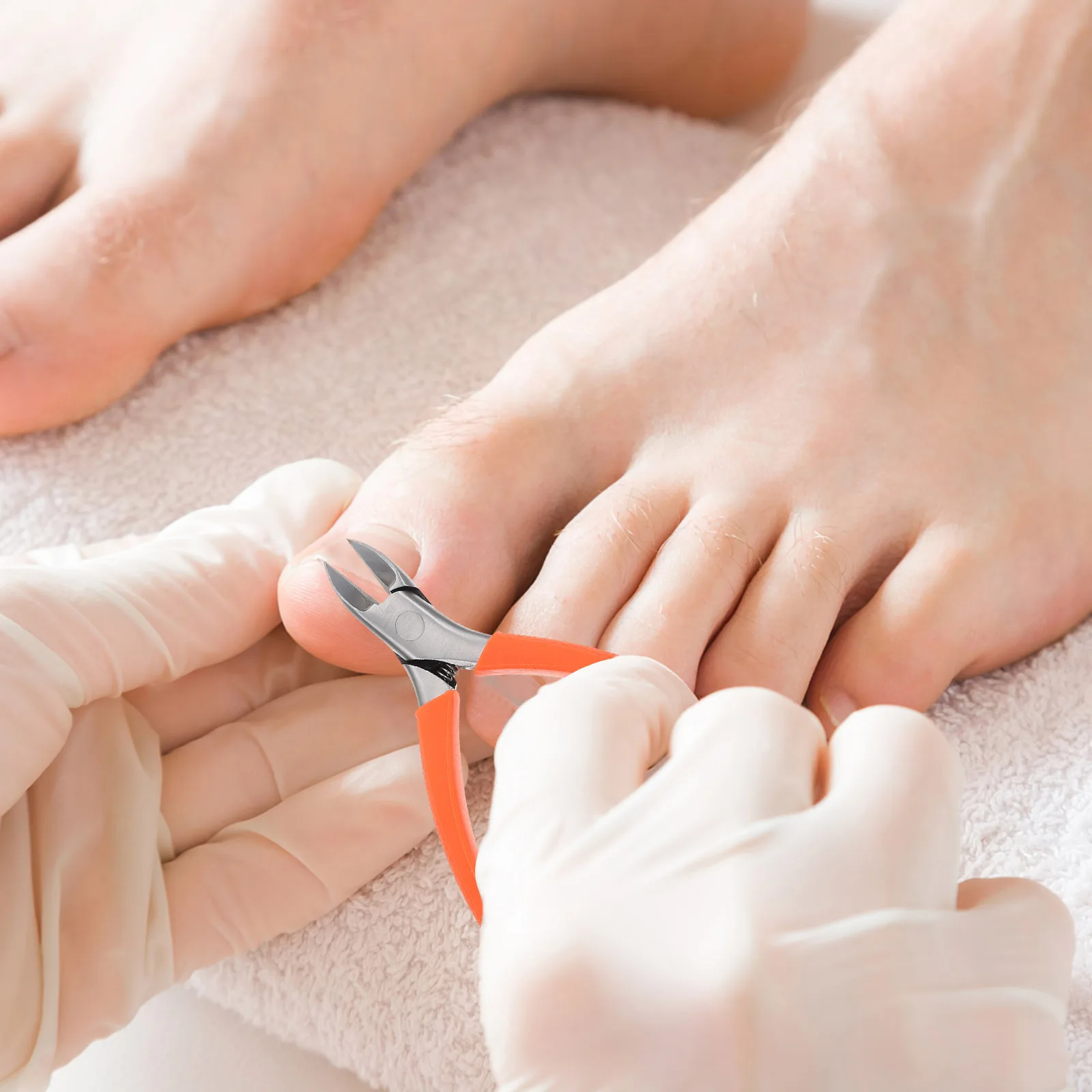Stainless Steel Nail Clipper Toenail Tool Pedicure Scissor Portable Dead Skin Remover Groove Trimmer Manicure Set Foot Care