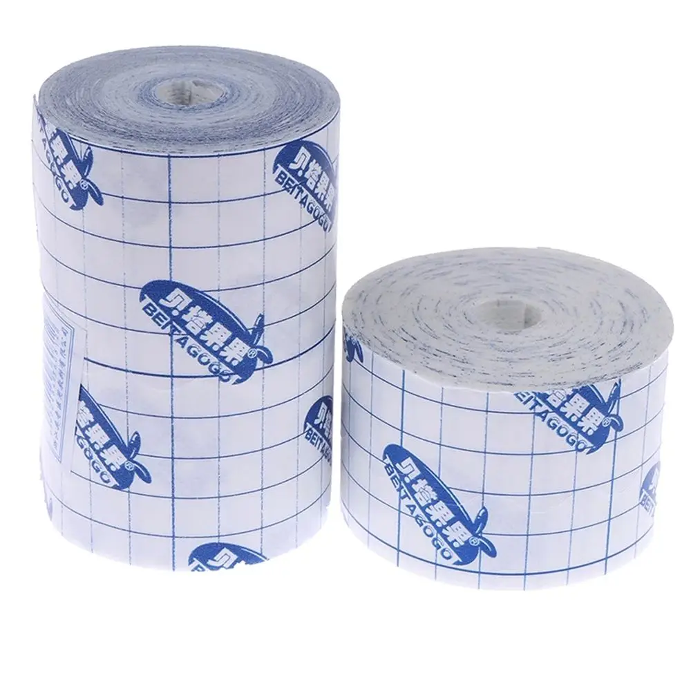 

White Soft Waterproof Fabric Cloth Plaid Non-Woven Fixation Tape Wound Dressing Adhesive Tape Health Care Antibacterial Bandage