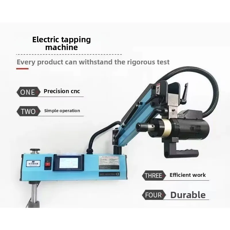 Hot Selling Vertical Electric Tapping Machine Thread Drilling & Tapping with Flexible Arm