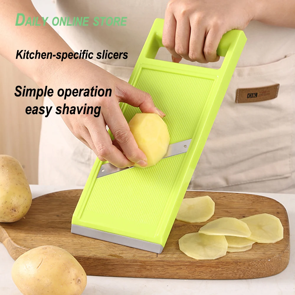 Kitchen slicer, multifunctional vegetable cutter, potato, carrot slicer, cheese grater, and other accessory tools