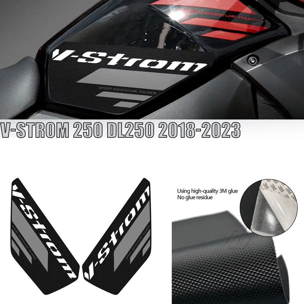 

For Suzuki V-Strom 250 DL250 2018-2023Motorcycle sticker Side Tank Grips motorcycle accessories