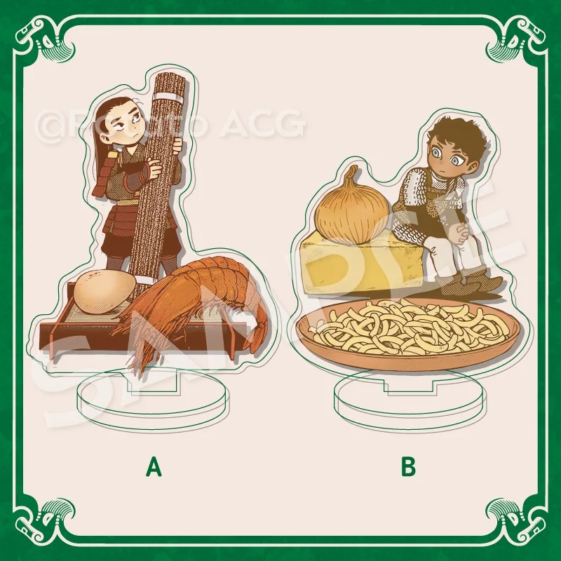 Delicious in Dungeon Acrylic Stand Figure Falin Touden‌ Marcille Anime Peripheral Fashion Creative Noodle Series Ornament New