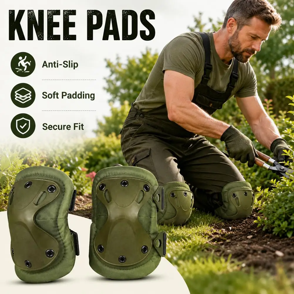 Adults Knee Elbow Pads Protective Gear Set for Roller Skates Cycling Outdoor Sport Kneepad Safe Gear Protective Knees Pads