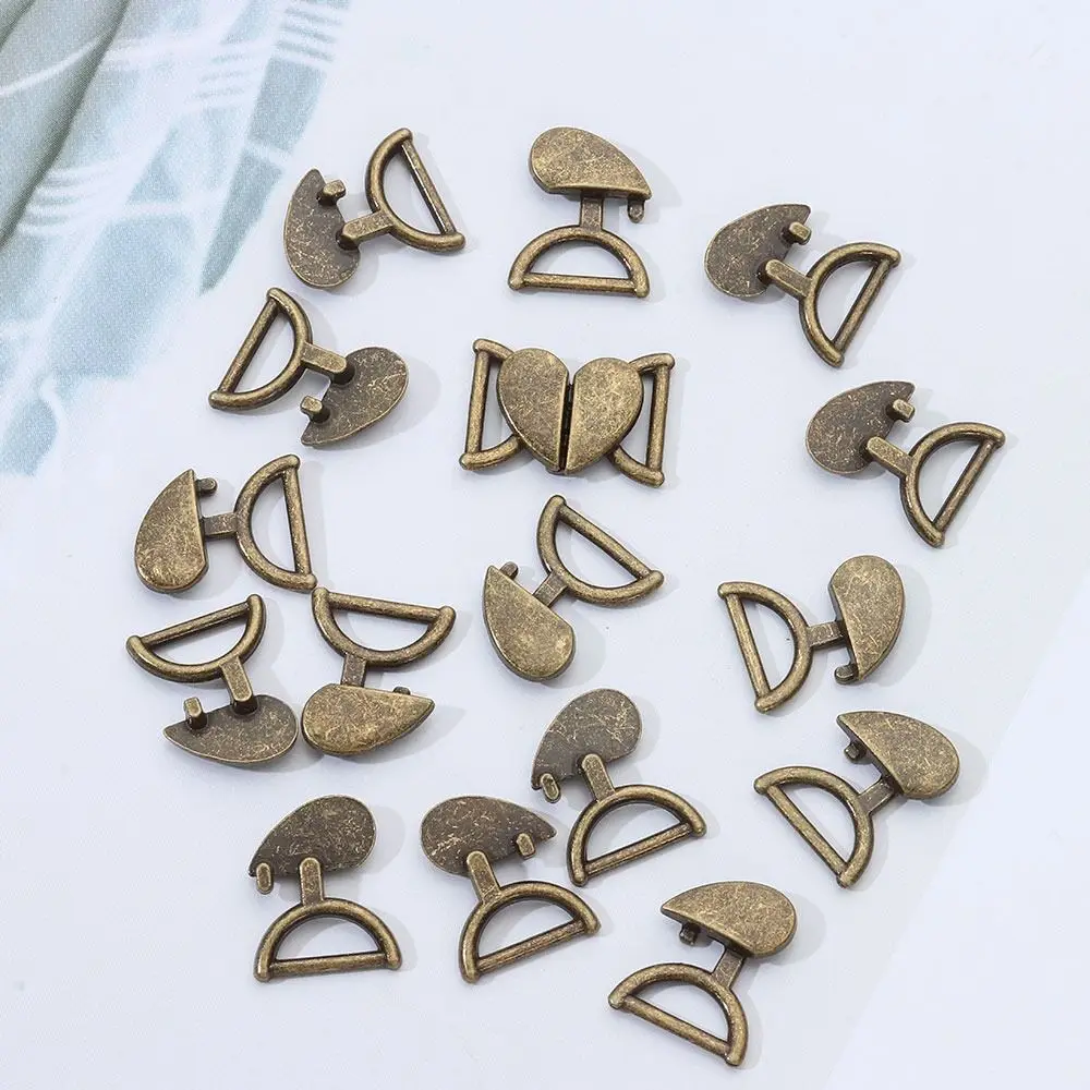 20pcs High Quality Stuffed Toys Mini Ultra-small Diy Dolls Buckles Doll Bags Accessories Belt Buttons Tri-glide Buckle