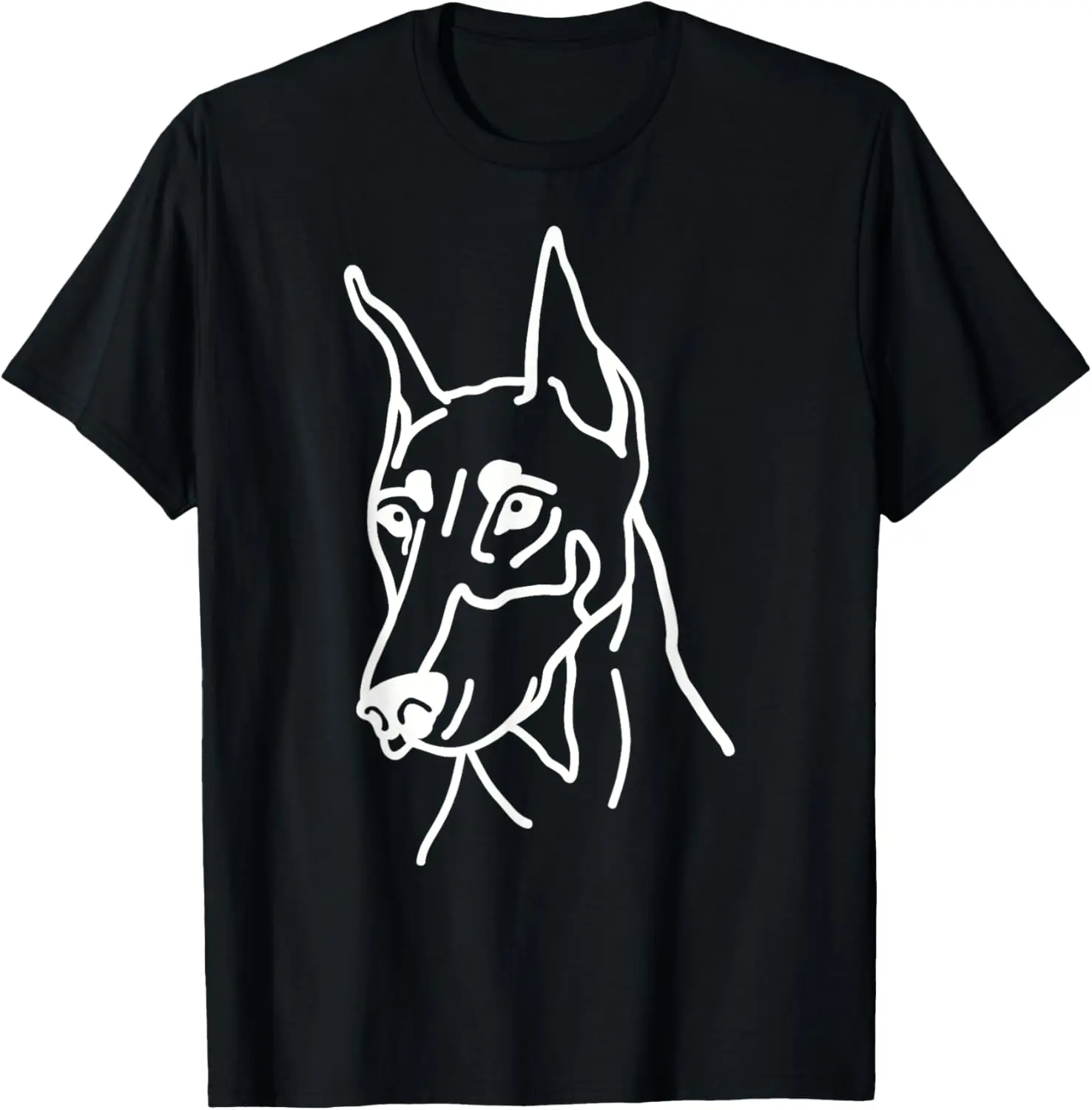 Doberman head T-Shirt