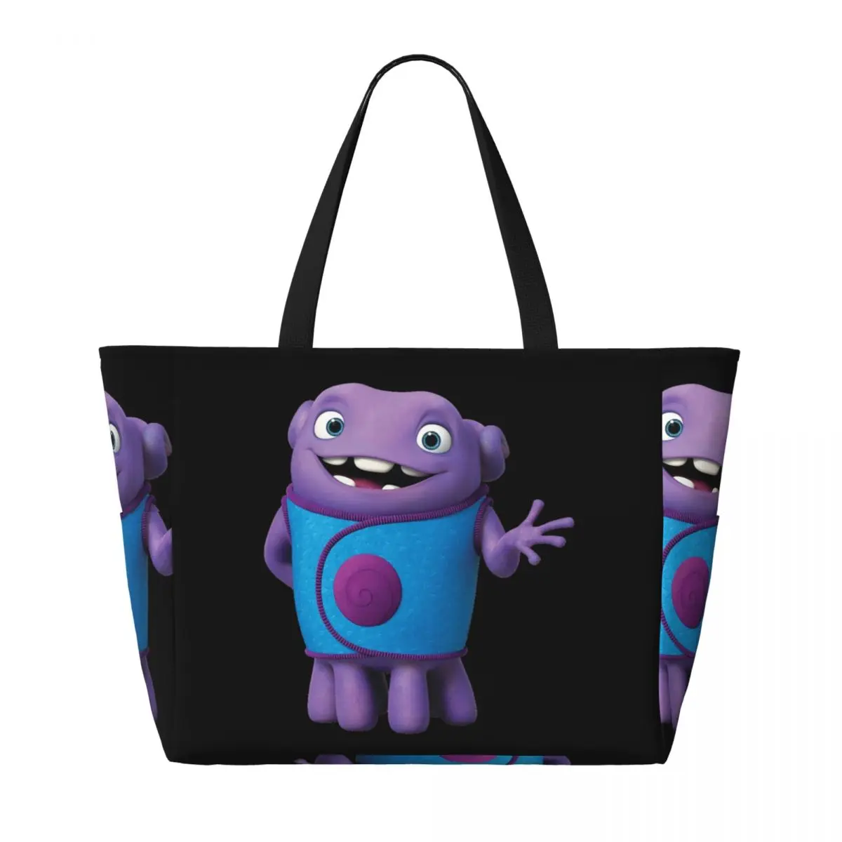 Oh The Boov Beach Tote Bag Sport Gym Yoga Duffle Large Tote Bag Women Travel Bag Fitness bag