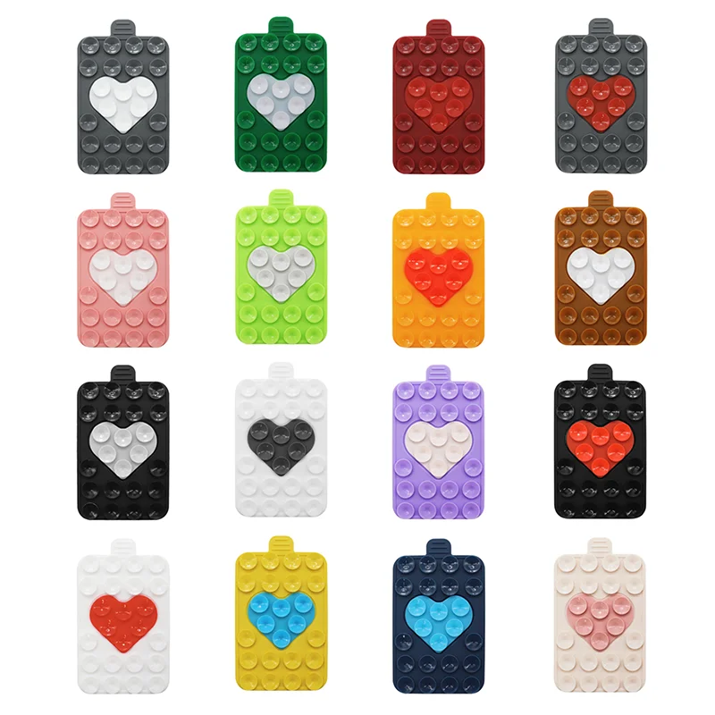 Zurück Klebstoff Silikon Gummi Sucker Pad Für Feste Pad Doppel Seite Silikon Saug Pad Für Handy Halterung Saugnapf