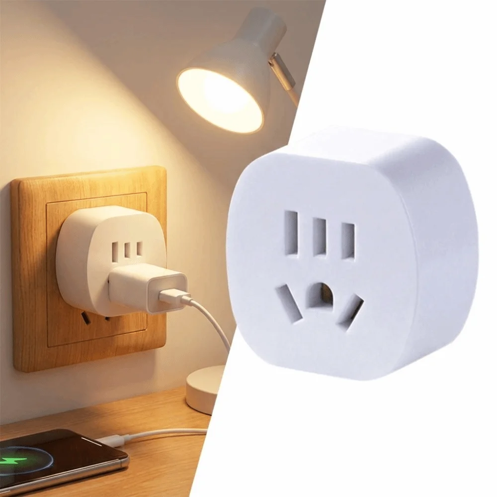 Fast Charging Travel Plug Converter Flame Retardant High Temperature Resistant Power Converter Adapter Multi Plug Type