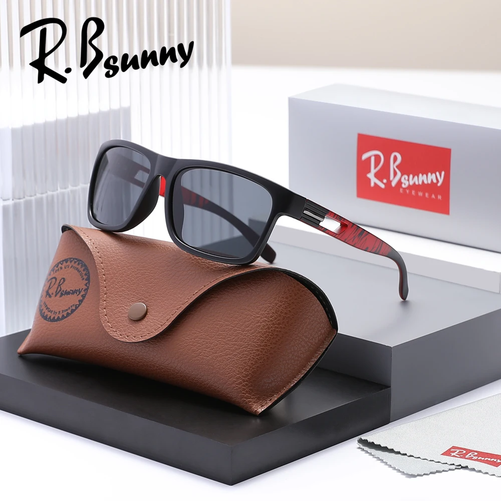 

RBsunny Fashion Outdoor Sports Sunglasses Square Vintage Polarized Men Women Retro Driving Fishing Sun Glasses UV400 Eyewear