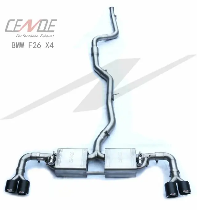 

guangzhou professional exhaust pipe manufacturer automobile parts for BMW X4