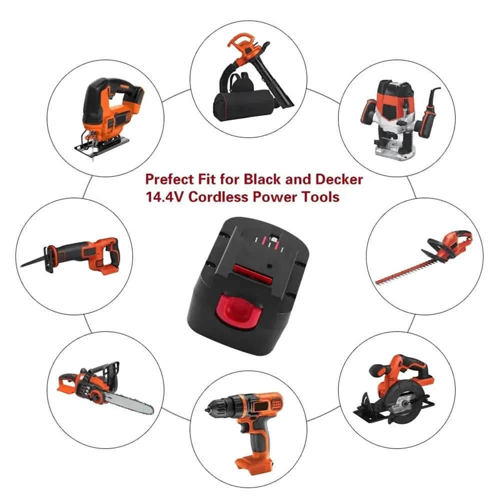 18V 6.0Ah Adecuado para la batería recargable Pitatel TSB-046-BD18B-15C de BLACK y DECKER 244760 -00, A18, HPB18, HPB18-OPE, A1718