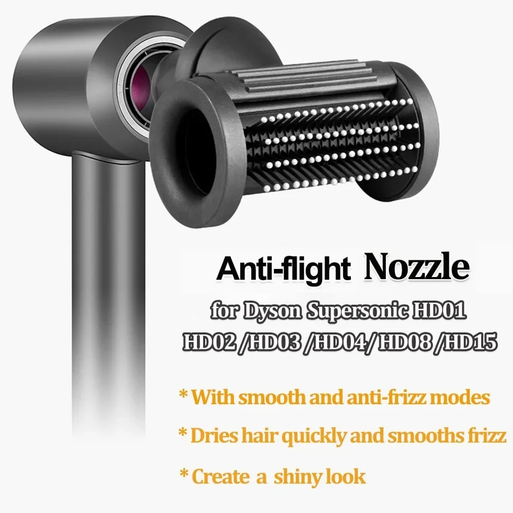 For Dyson Airwrap Hair Dryer Universal Hair Modeling Nozzle Accessories Styling Nozzle Anti-Flying Attachment Tool