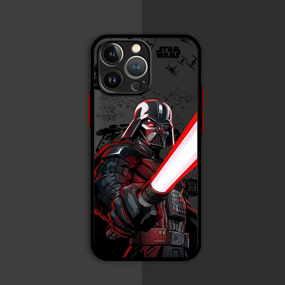 Cover Soft Phone Case for Apple iPhone 15 16 Pro XS X 12 Mini 14 16 Pro Max 11 Pro 13 16 Plus XR Back Stars Wars Cool Hero