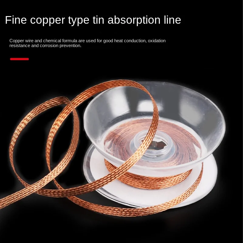 Soldering Wick Desoldering Braid Tape Copper Tin Solder Removal Braid Welding Wire Repair Tool  Solder Wire