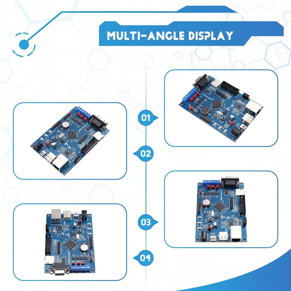 

(ABDH) Промышленная плата управления STM32F407VET6 для обучения, с поддержкой 485, двойным CAN, Ethernet, IoT, интегральная микросхема STM32
