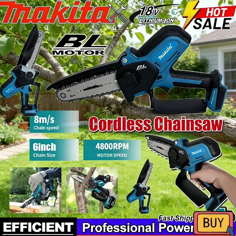 scie-a-chaine-electrique-makita-18v-6-pouces-scie-a-chaine-portative-scie-a-bois-elagage-de-jardin-travail-du-bois