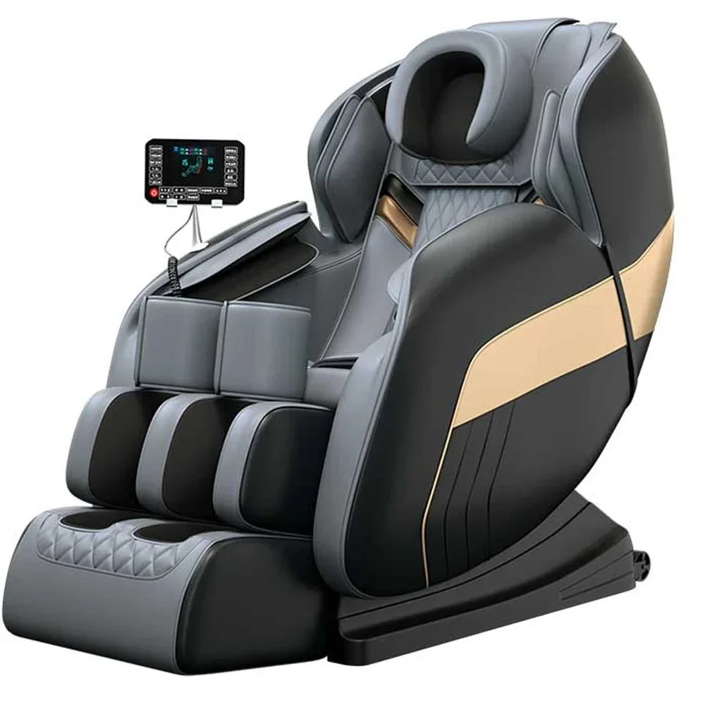 

EO-LH028 Fashion Design PU Leather Full Body Machine Deluxe Shiatsu Head Neck Back Waist Hips Legs and Feet Massage Chair