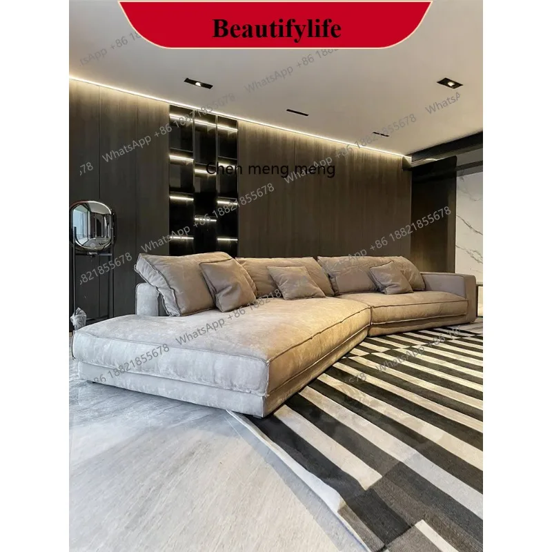 

Q178 Новый диван, креативный диван специальной формы, тканевый итальянский минималистичный угловой диван неправильной формы