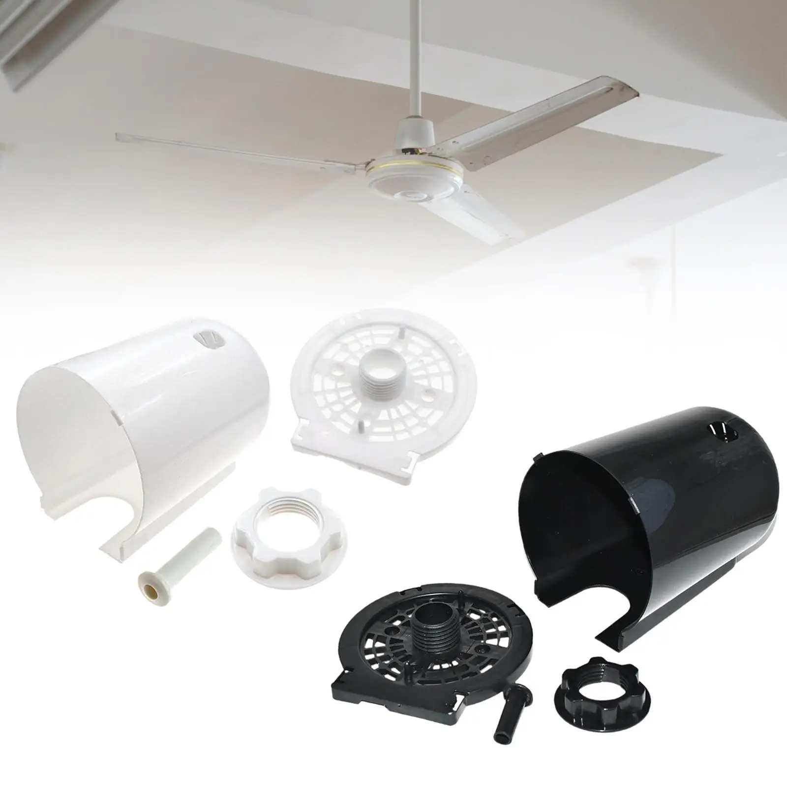 Electric Fan Motor Rear Cover Maintenance Multifunction Pedestal Floor Fan Housing Fixing Nut for Home Bedroom Dorm Office