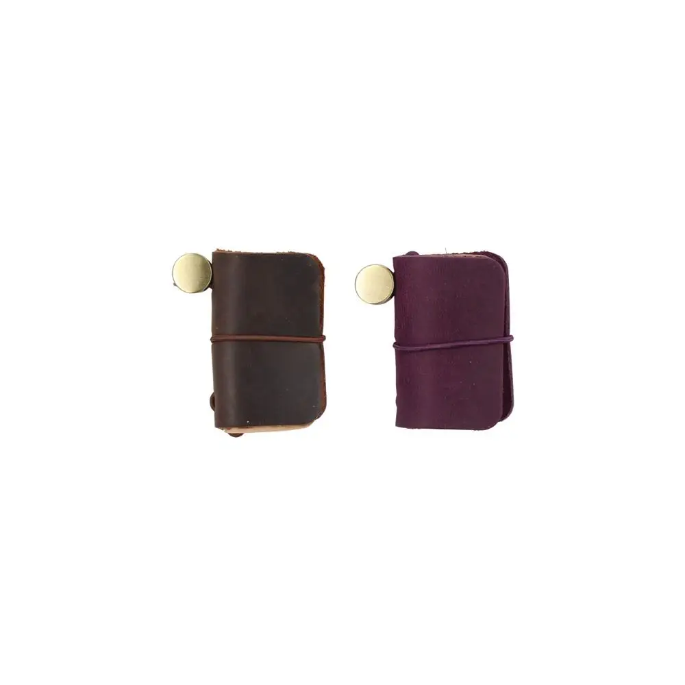 

Stationery Retro Writing gifts Handmade Cover School Notepad Notebook Mini Notebook Leather Travel Book Journal Booklet