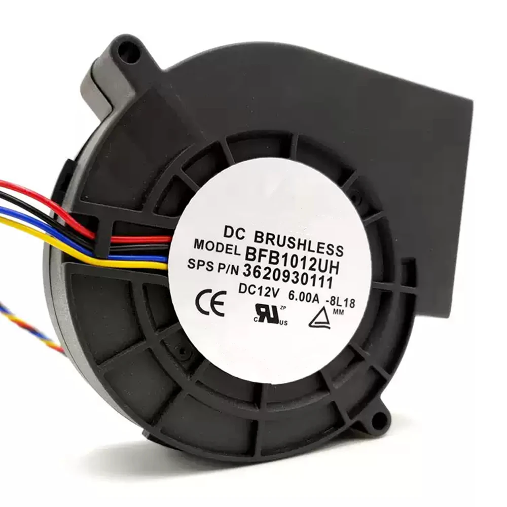 Cooling Fan BFB1012UH DC 12V 6A 9.7cm 9733 97X97X33MM 2/3/4-Wire
